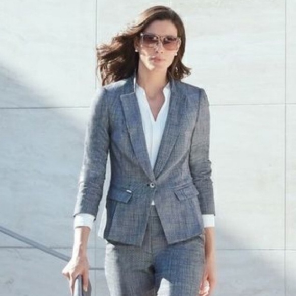 NWT White House Black Market Chic Blazer with Slits size 8 - Picture 4 of 17